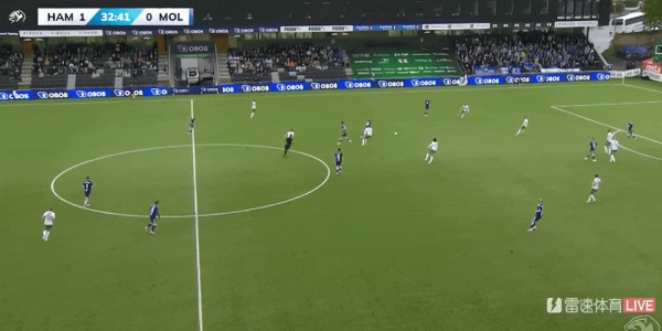 ⚽挪超半场：罗兹首开记录，贝拉沙扳平，汉坎暂1-1莫尔德